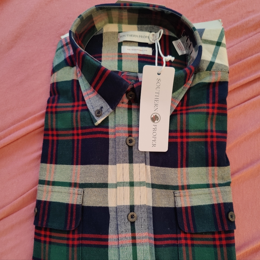 NWT Southern Proper flannel